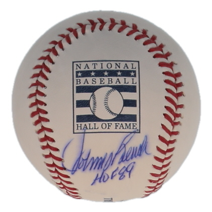 Johnny Bench Signed OML Hall of Fame Logo Baseball Inscribed "HOF 89" (MLB) at PristineAuction.com Johnny Bench Signed OML Hall of Fame Logo Baseball Inscribed "HOF 89" (MLB) at PristineAuction.com