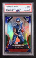 AJ Brown 2019 Panini Red/White/Blue Prizm #344 RC (PSA 10) at PristineAuction.com