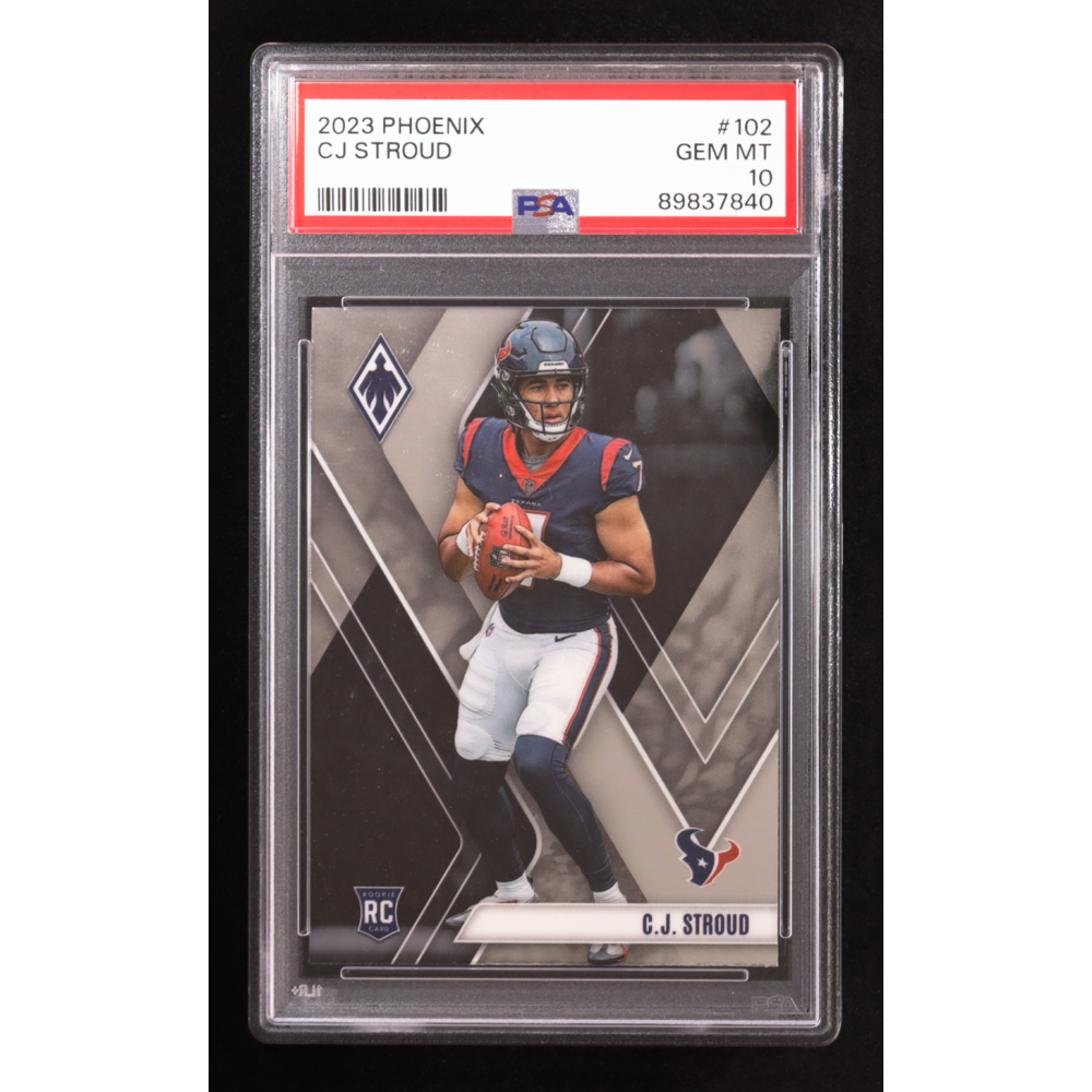 CJ Stroud 2023 Panini Phoenix #102 RC (PSA 10) at PristineAuction.com