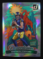 Matthew Stafford 2025 Donruss Downtown! Oversized #6 at PristineAuction.com