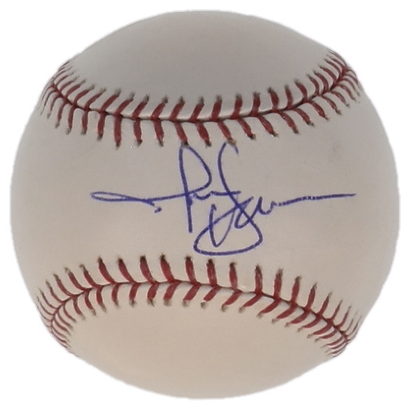 Jon Hamm Signed OML Baseball (ACOA) at PristineAuction.com Jon Hamm Signed OML Baseball (ACOA) at PristineAuction.com