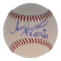 Juan Samuel Signed OML Baseball Inscribed "3x All Star" (MLB) at PristineAuction.com