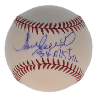 Juan Samuel Signed OML Baseball Inscribed "3x All Star" (MLB) at PristineAuction.com