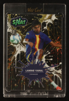 Lamine Yamal 2024 Wild Card Splat Background 4 Gold Oil Spill #LY2 #1/1 RC at PristineAuction.com
