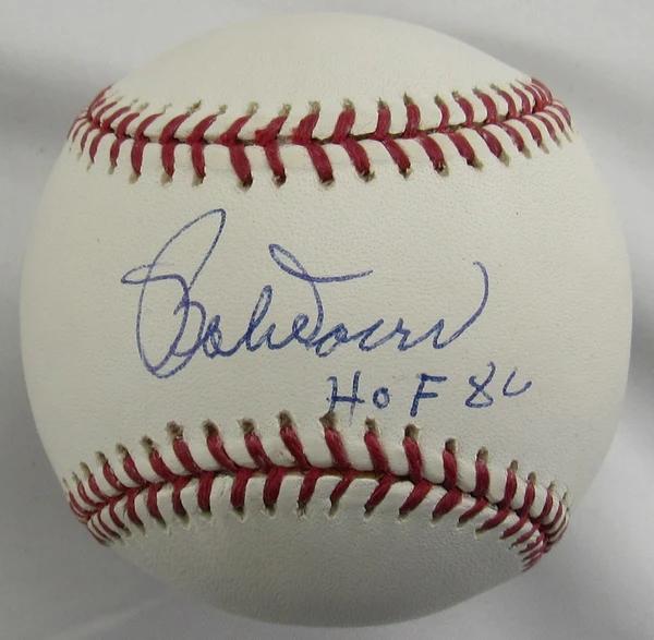 Bobby Doerr Signed OML Baseball Inscribed "HOF 86" (TriStar & MLB) at PristineAuction.com Bobby Doerr Signed OML Baseball Inscribed "HOF 86" (TriStar & MLB) at PristineAuction.com