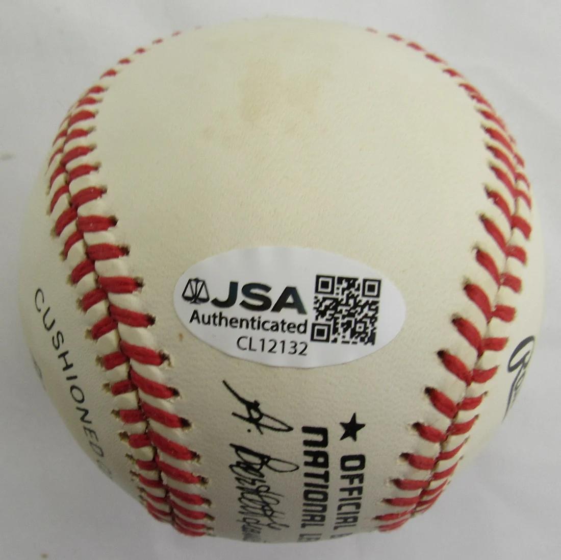 Eric Davis Signed ONL Baseball (JSA) at PristineAuction.com Eric Davis Signed ONL Baseball (JSA) at PristineAuction.com
