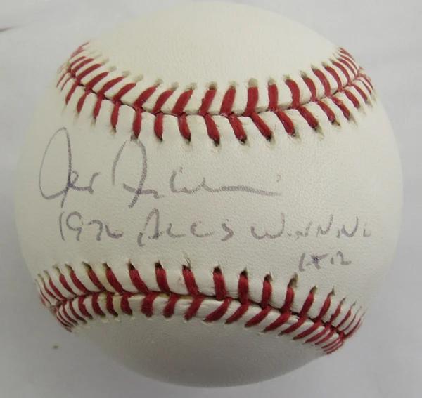 Chris Chambliss Signed OML Baseball Inscribed "1976 ALCS Winning HR" (JSA) at PristineAuction.com Chris Chambliss Signed OML Baseball Inscribed "1976 ALCS Winning HR" (JSA) at PristineAuction.com