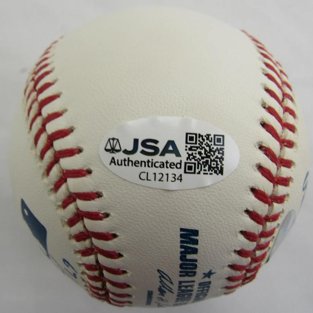 Chris Chambliss Signed OML Baseball Inscribed "1976 ALCS Winning HR" (JSA) at PristineAuction.com Chris Chambliss Signed OML Baseball Inscribed "1976 ALCS Winning HR" (JSA) at PristineAuction.com