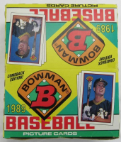 1989 Bowman Baseball Wax Box Rack Box 24 ct at PristineAuction.com