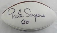 Gale Sayers & Priest Holmes Signed Football (JSA) at PristineAuction.com