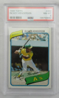 Rickey Henderson 1980 Topps #482 (PSA 8) at PristineAuction.com