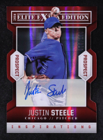 Justin Steele 2014 Elite Extra Edition Prospects Signatures Inspirations #64 #079/100 at PristineAuction.com