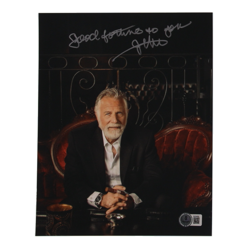 Jonathan Goldsmith Signed 8x10 Photo Inscribed "Good Fortune to You" (Beckett) at PristineAuction.com Jonathan Goldsmith Signed 8x10 Photo Inscribed "Good Fortune to You" (Beckett) at PristineAuction.com