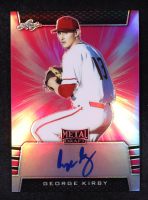George Kirby 2019 Leaf Metal Draft Pink Holo Autographs #BAGK1 #7/20 RC at PristineAuction.com