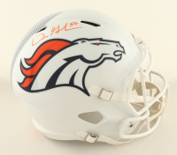 Dre Greenlaw Signed Broncos Full-Size Speed Helmet (Beckett) at PristineAuction.com