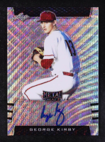 George Kirby 2019 Leaf Metal Draft Silver Wave Autographs #BAGK1 #17/30 RC at PristineAuction.com