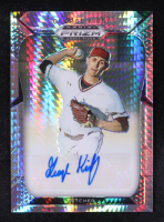 George Kirby 2019 Panini Prizm Draft Picks Autographs Prizms Hyper #34 #33/75 RC at PristineAuction.com