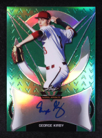 George Kirby 2019 Leaf Valiant Green Prismatic Autographs #BAGK1 #85/99 RC at PristineAuction.com