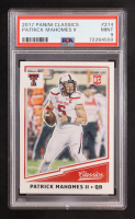 Patrick Mahomes II 2017 Classics #274 RC (PSA 9) at PristineAuction.com