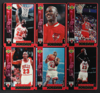 Michael Jordan 1996 Upper Deck All-Metal Collector's Tin With (6) Cards at PristineAuction.com