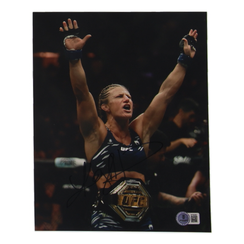 Kayla Harrison Signed UFC 8x10 Photo (Beckett) at PristineAuction.com Kayla Harrison Signed UFC 8x10 Photo (Beckett) at PristineAuction.com
