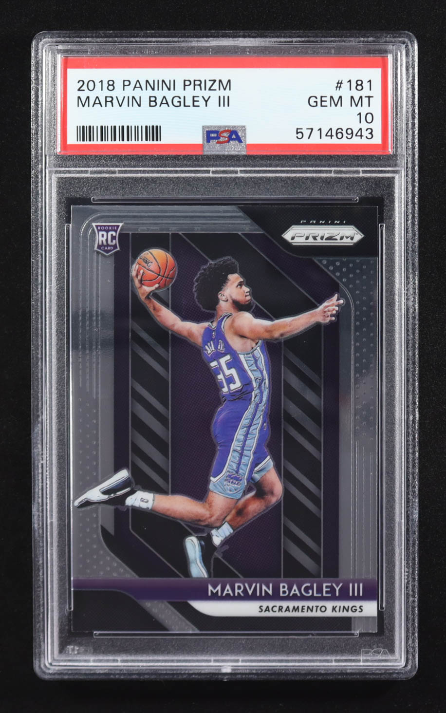 Marvin Bagley III 2018-19 Panini Prizm #181 RC (PSA 10) at PristineAuction.com Marvin Bagley III 2018-19 Panini Prizm #181 RC (PSA 10) at PristineAuction.com