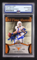 Colt McCoy Signed 2011 Upper Deck Texas All-Time Alumni #ATACM (PSA Encapsulated) at PristineAuction.com