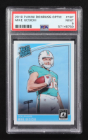 Mike Gesicki 2018 Panini Donruss Optic RR #187 RC (PSA 9) at PristineAuction.com