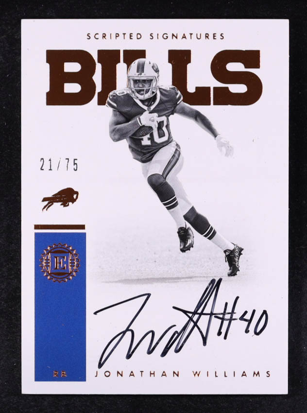 Jonathan Williams 2016 Panini Encased Scripted Signatures #18 #21/75 RC at PristineAuction.com Jonathan Williams 2016 Panini Encased Scripted Signatures #18 #21/75 RC at PristineAuction.com