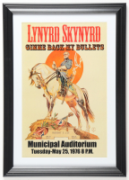 1976 "Lynyrd Skynyrd: Gimme Back My Bullets" Concert Custom Framed Print at PristineAuction.com