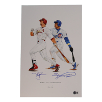 Mark McGwire & Sammy Sosa Signed "1998 Home Run Chase" 11x17 Print (Beckett) at PristineAuction.com