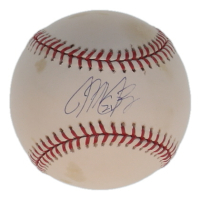 Michael Bourn Signed OML Baseball (MLB) at PristineAuction.com
