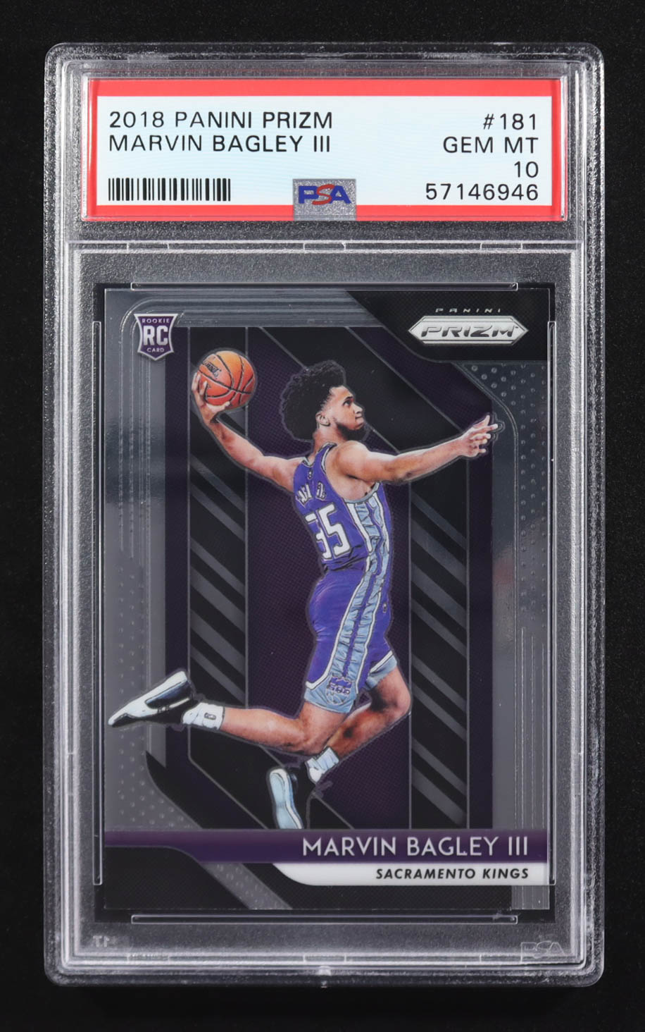 Marvin Bagley III 2018-19 Panini Prizm #181 RC (PSA 10) at PristineAuction.com Marvin Bagley III 2018-19 Panini Prizm #181 RC (PSA 10) at PristineAuction.com