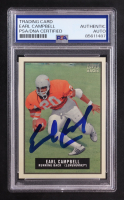 Earl Campbell Signed 2009 Topps Magic #28 (PSA Encapsulated) at PristineAuction.com