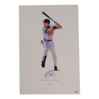 David Justice Signed "#23" 11x17 Print (JSA) at PristineAuction.com