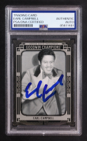 Earl Campbell Signed 2015 Upper Deck Goodwin Champions #108 (PSA Encapsulated) at PristineAuction.com