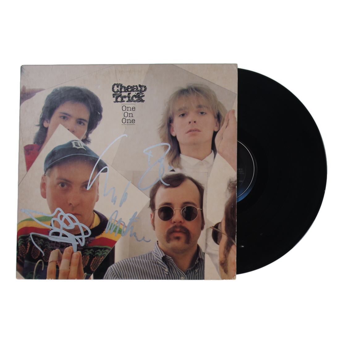 Cheap Trick "One On One" Vinyl Record Album Band-Signed by Robin Zander, Rick Nielsen & Tom Peterson (JSA) at PristineAuction.com Cheap Trick "One On One" Vinyl Record Album Band-Signed by Robin Zander, Rick Nielsen & Tom Peterson (JSA) at PristineAuction.com