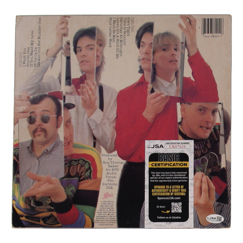 Cheap Trick "One On One" Vinyl Record Album Band-Signed by Robin Zander, Rick Nielsen & Tom Peterson (JSA) at PristineAuction.com Cheap Trick "One On One" Vinyl Record Album Band-Signed by Robin Zander, Rick Nielsen & Tom Peterson (JSA) at PristineAuction.com