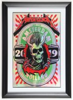 2019 Metallica Custom Framed Concert Poster at PristineAuction.com
