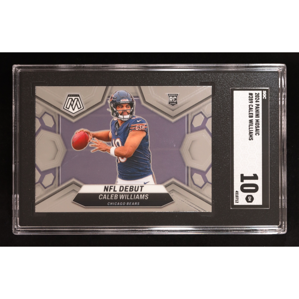 Caleb Williams 2024 Panini Mosaic #289 DEB RC (SGC 10) at PristineAuction.com