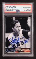 Cat Osterman Signed 2012 Americana Heroes and Legends #72 Inscribed "USA" (PSA Encapsulated) at PristineAuction.com