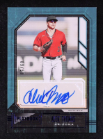 Alek Thomas 2021 Panini Playbook Autographs Blue #4 #09/50 RC at PristineAuction.com