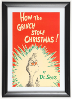 Dr. Seuss "How The Grinch Stole Christmas!" Custom Framed Poster at PristineAuction.com