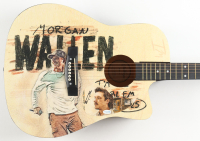Morgan Wallen Guitar with Signed Custom Insert Pickguard (ACOA) at PristineAuction.com