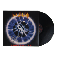 Rick Savage Signed Def Leppard "Adrenalize" Vinyl Record Album (Beckett) at PristineAuction.com
