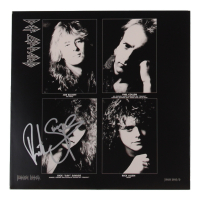 Rick Savage Signed Def Leppard 12x12 Album Flat (Beckett) at PristineAuction.com