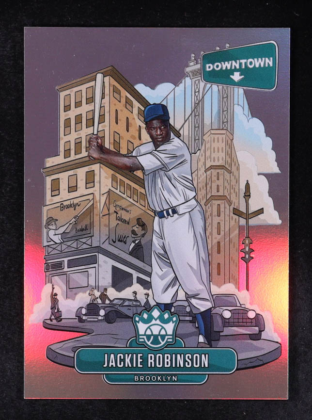 Jackie Robinson 2022 Diamond Kings Downtown #11 at PristineAuction.com Jackie Robinson 2022 Diamond Kings Downtown #11 at PristineAuction.com