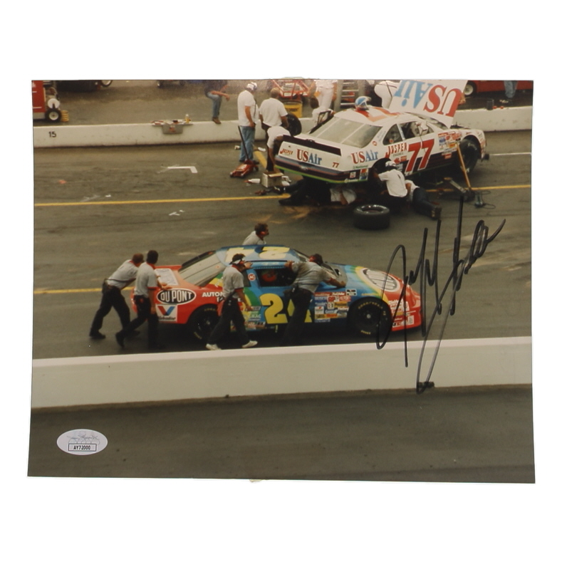Jeff Gordon Signed NASCAR 8x10 Photo (JSA) at PristineAuction.com Jeff Gordon Signed NASCAR 8x10 Photo (JSA) at PristineAuction.com