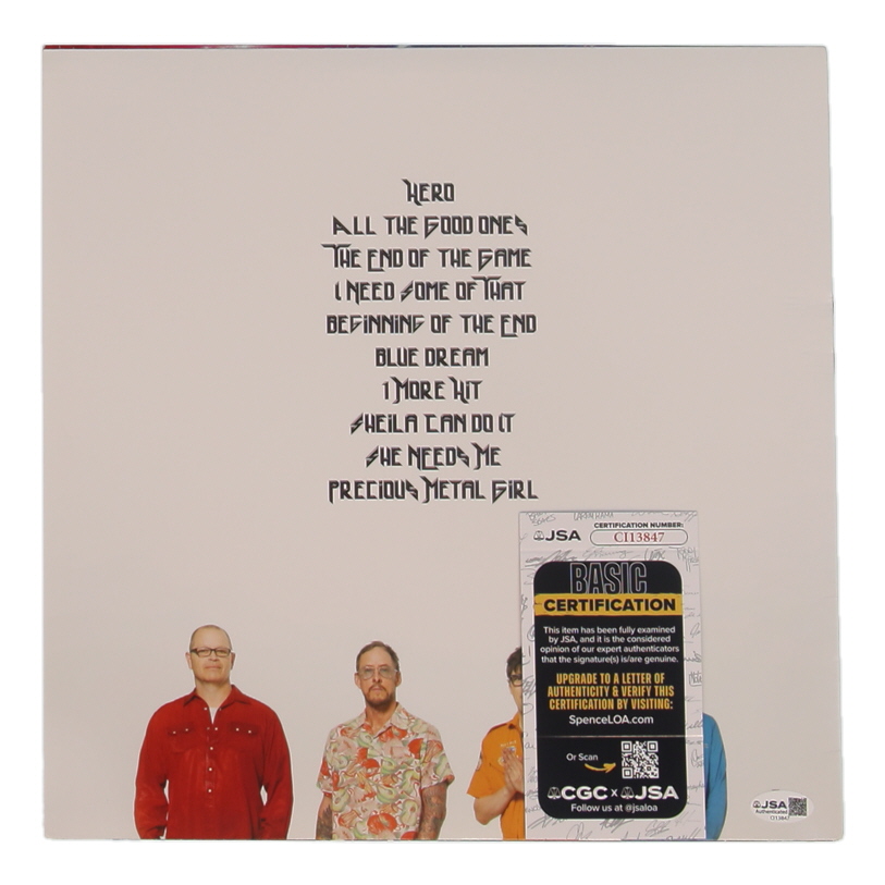 Rivers Cuomo Signed Weezer "Van Weezer" Vinyl Record Album (JSA) at PristineAuction.com Rivers Cuomo Signed Weezer "Van Weezer" Vinyl Record Album (JSA) at PristineAuction.com