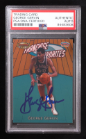 George Gervin Signed 1999-00 Bowman's Best Franchise Favorites #FR1B (PSA Encapsulated) at PristineAuction.com